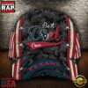 Custom Name NFL Houston Texans Best Dad USA Flag New Design Baseball Cap 4 Custom NFL Houston Texans Best Dad USA Flag All Over Print 3D Baseball Cap