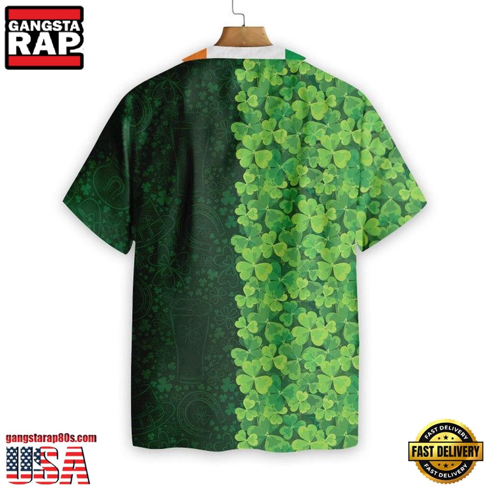 Customize Name Irish Saint Patrick Day 3D All Over Printed Hawaii Shirt Customize Name Irish Saint Patrick Day 3D All Over Printed Hawaii Shirt