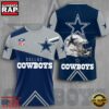 NFL Dallas Cowboys Football All Over Print T Shirt 2 Dallas Cowboys Football All Over Print T-Shirt For Fans