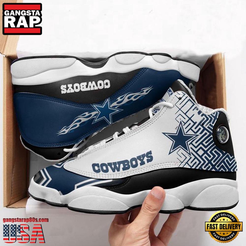 NFL Dallas Cowboys Ver 6 Air Jordan 13 Sneaker NFL Dallas Cowboys Ver 6 Air Jordan 13 Sneaker