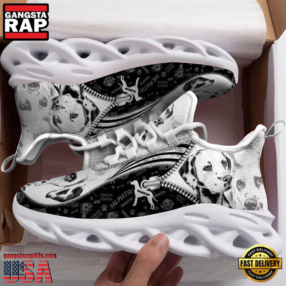 Dalmatian Sketch Dogs Lover Max Soul Shoes, Running Sneakers Dalmatian Sketch Dogs Lover Max Soul Shoes, Running Sneakers