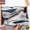 NFL Denver Broncos Teams Whie Blue Air Jordan 13 Shoes 1 Denver Broncos NFL Teams Whie Blue Air Jordan 13 Shoes - Gift For Fans
