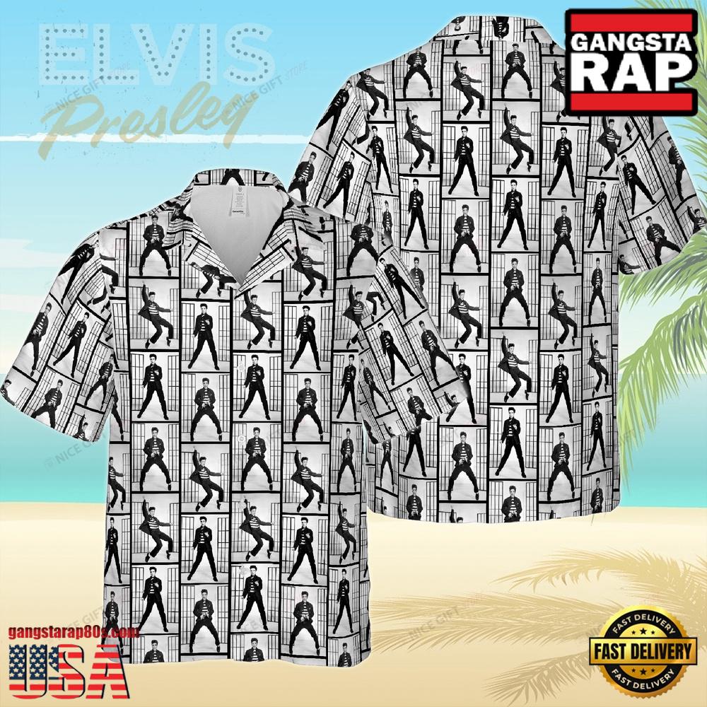 Elvis Presley 2025 Cool Rocker Hawaiian Shirt