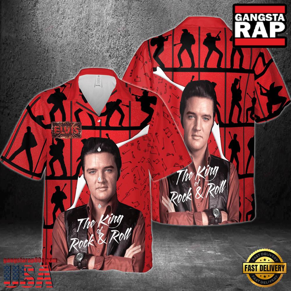 Elvis Presley 2025 Iconic Aloha Hawaiian Shirt
