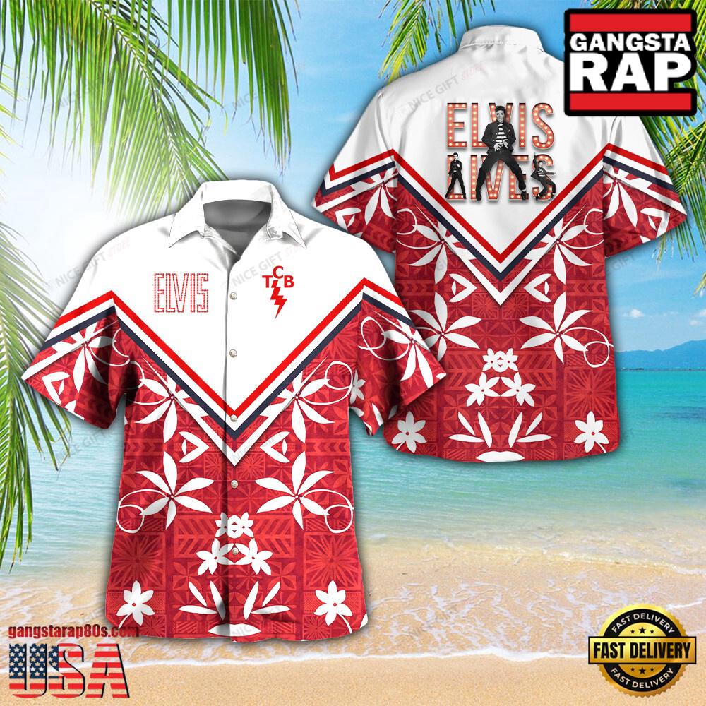 Elvis Presley Catch the Wave of Coolness Hawaiian Shirt