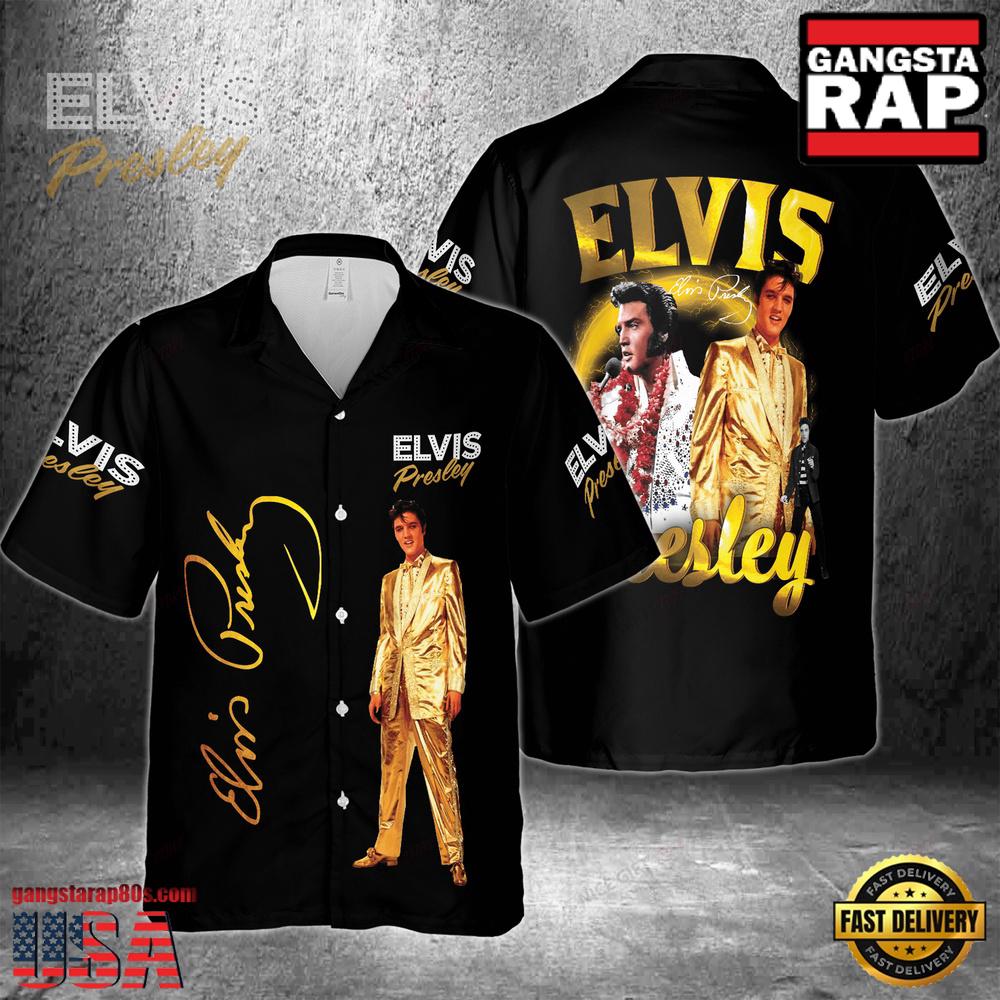 Elvis Presley Timeless Rock Hawaiian Shirt