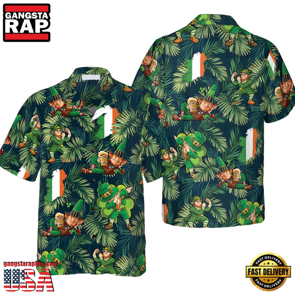 Happy Saint Patrick'S Day Irish Leprechaun Hawaiian Shirt Happy Saint Patrick'S Day Irish Leprechaun Hawaiian Shirt