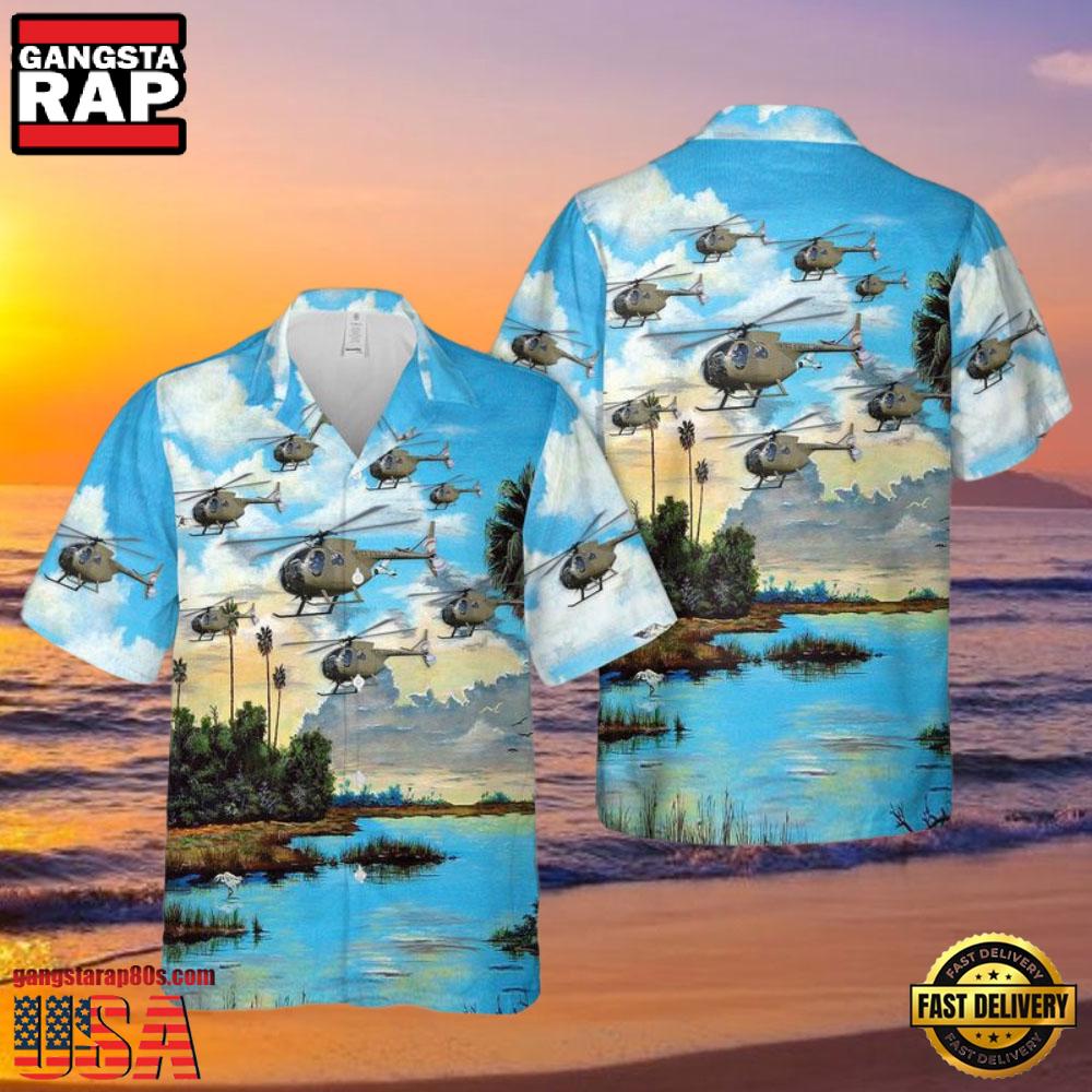 Hughes Oh-6 Cayuse U.S Army Veteran Hawaiian Shirt Hughes Oh-6 Cayuse U.S Army Veteran Hawaiian Shirt