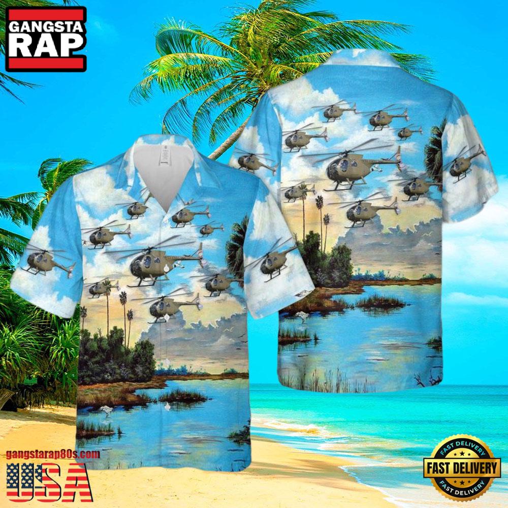 Hughes Oh-6 Cayuse U.S Army Veteran Hawaiian Shirt Hughes Oh-6 Cayuse U.S Army Veteran Hawaiian Shirt