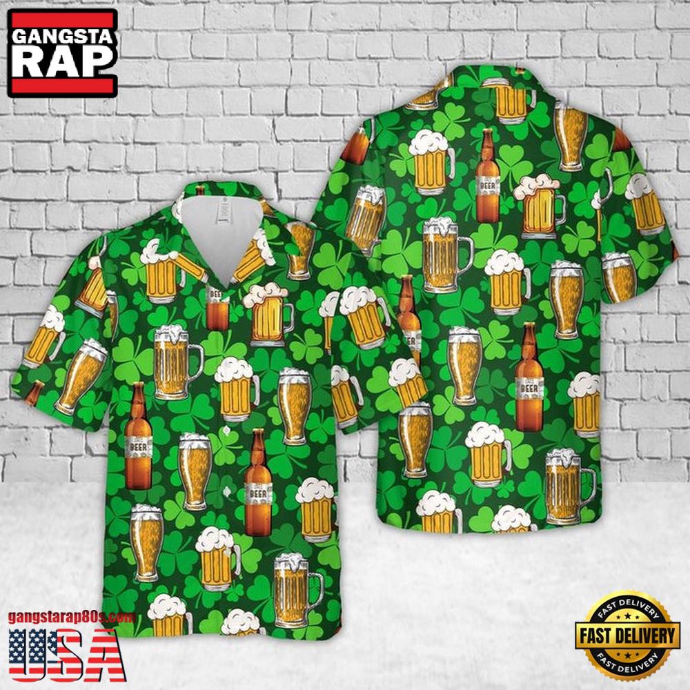 Irish St Patrick'S Day Beer Hawaiian Shirt Irish St Patrick'S Day Beer Hawaiian Shirt