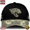 Jacksonville Jaguars 2024 Salute to Service Club Black Camo Cap Gift For Veteran