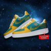 NFL Custom Name Jacksonville Jaguars Super Bowl Air Force 1 Sneaker Shoes 1 Jacksonville Jaguars NFL Personalized Air Force Sneaker