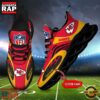 NFL Custom Name Kansas City Chiefs Limited New Design Max Soul Running Sneakers Shoes 3 Kansas City Chiefs NFL Limited New Design Max Soul Shoes