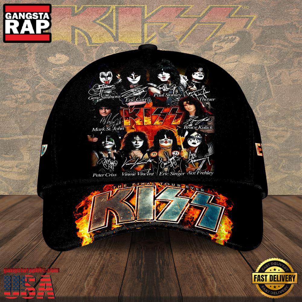 Kiss Band Members Classic Cap Hats Kiss Band Members Classic Cap Hats