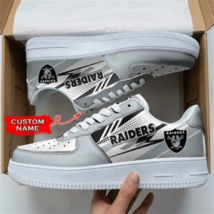 Las Vegas Raiders NFL Personalized Air Force 1 Shoes