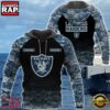 Las Vegas Raiders U.S. Navy NWU Camouflage Cutsom Name Hoodie