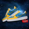 NFL Custom Name Los Angeles Chargers Super Bowl Air Force 1 Sneaker Shoes 2 Los Angeles Chargers NFL Personalized Air Force Sneaker