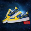 NFL Custom Name Los Angeles Rams Super Bowl Air Force 1 Sneaker Shoes 2 Los Angeles Rams NFL Personalized Air Force Sneaker