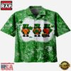 Lucky Clover & Skull Creative St. Patrick'S Day Hawaiian Shirt