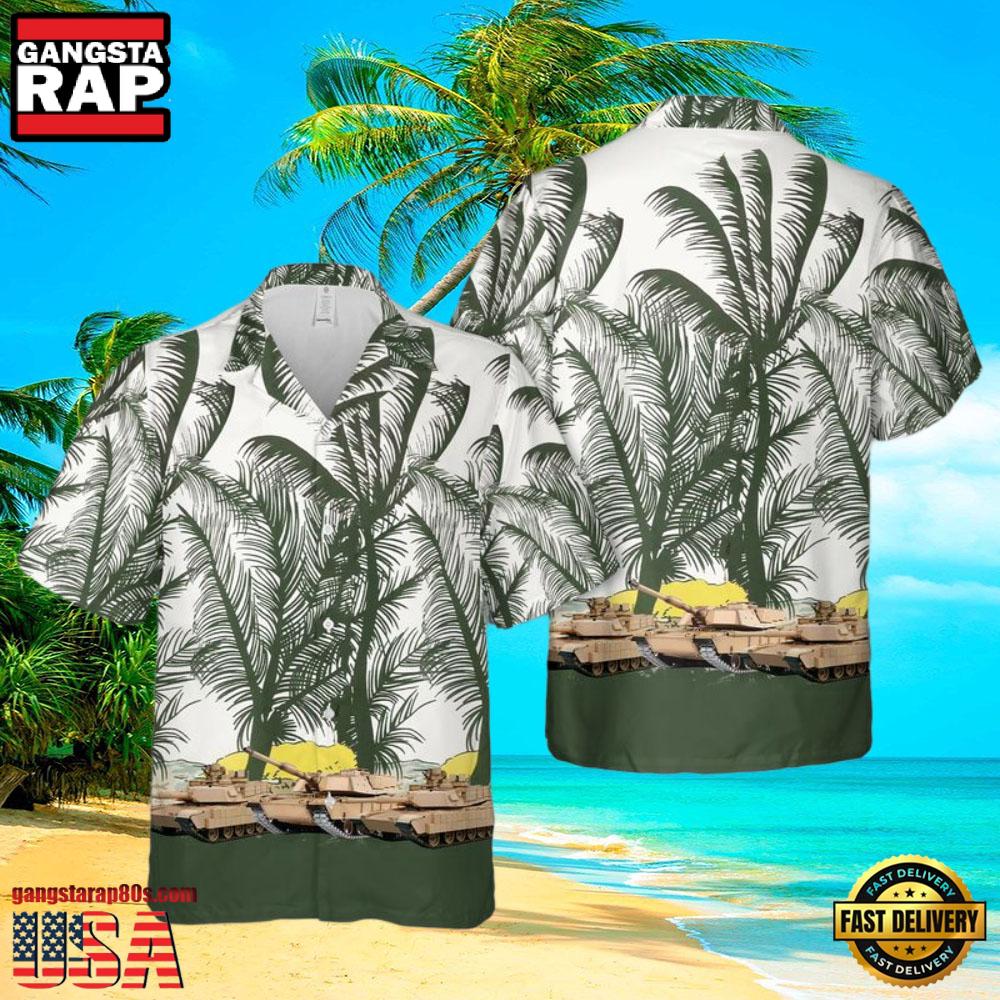 M1 Abrams Tank Us Army Veteran Hawaiian Shirt M1 Abrams Tank Us Army Veteran Hawaiian Shirt