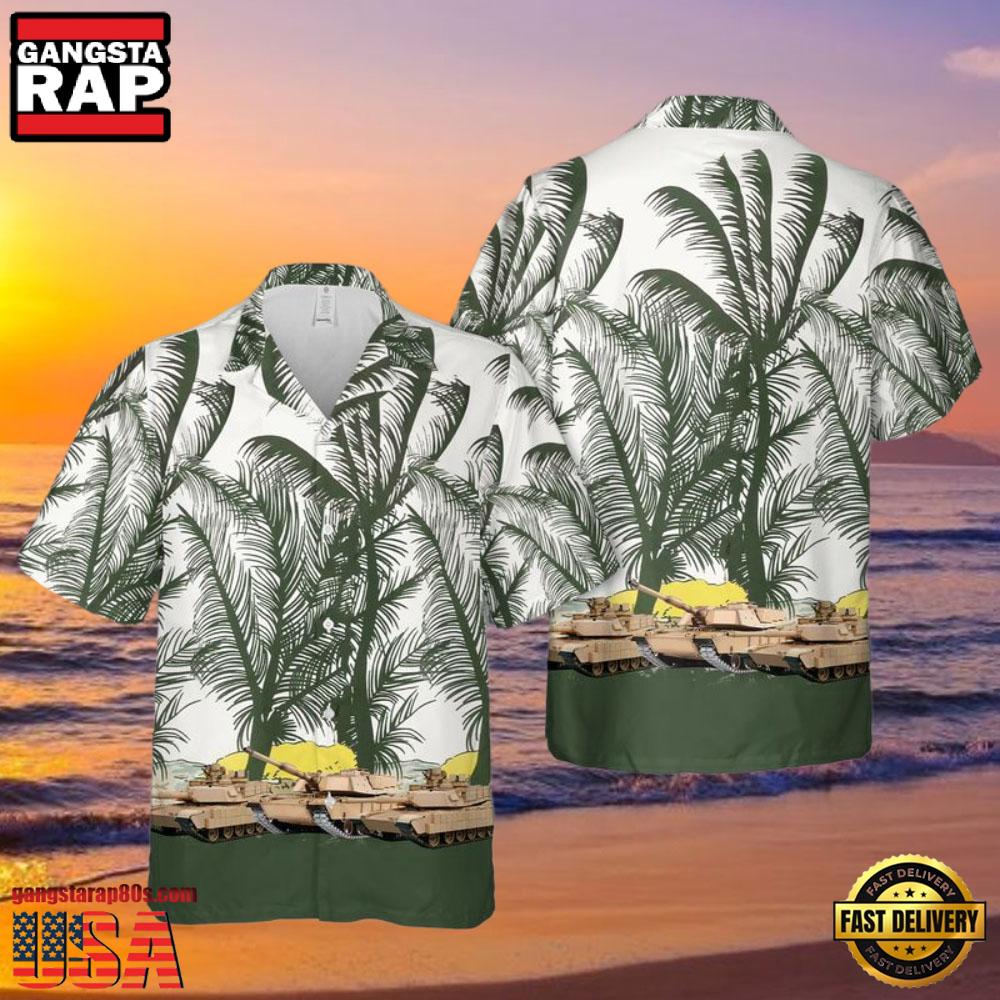 M1 Abrams Tank Us Army Veteran Hawaiian Shirt M1 Abrams Tank Us Army Veteran Hawaiian Shirt
