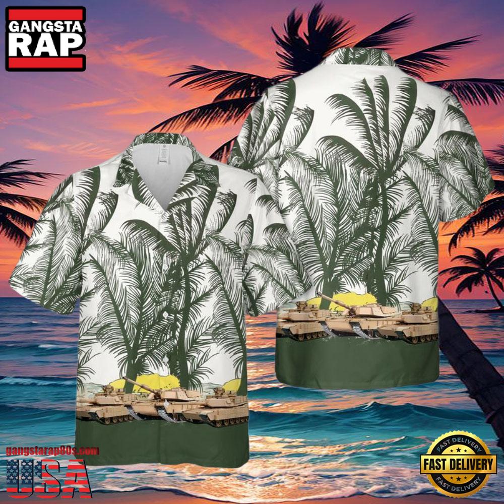 M1 Abrams Tank Us Army Veteran Hawaiian Shirt M1 Abrams Tank Us Army Veteran Hawaiian Shirt