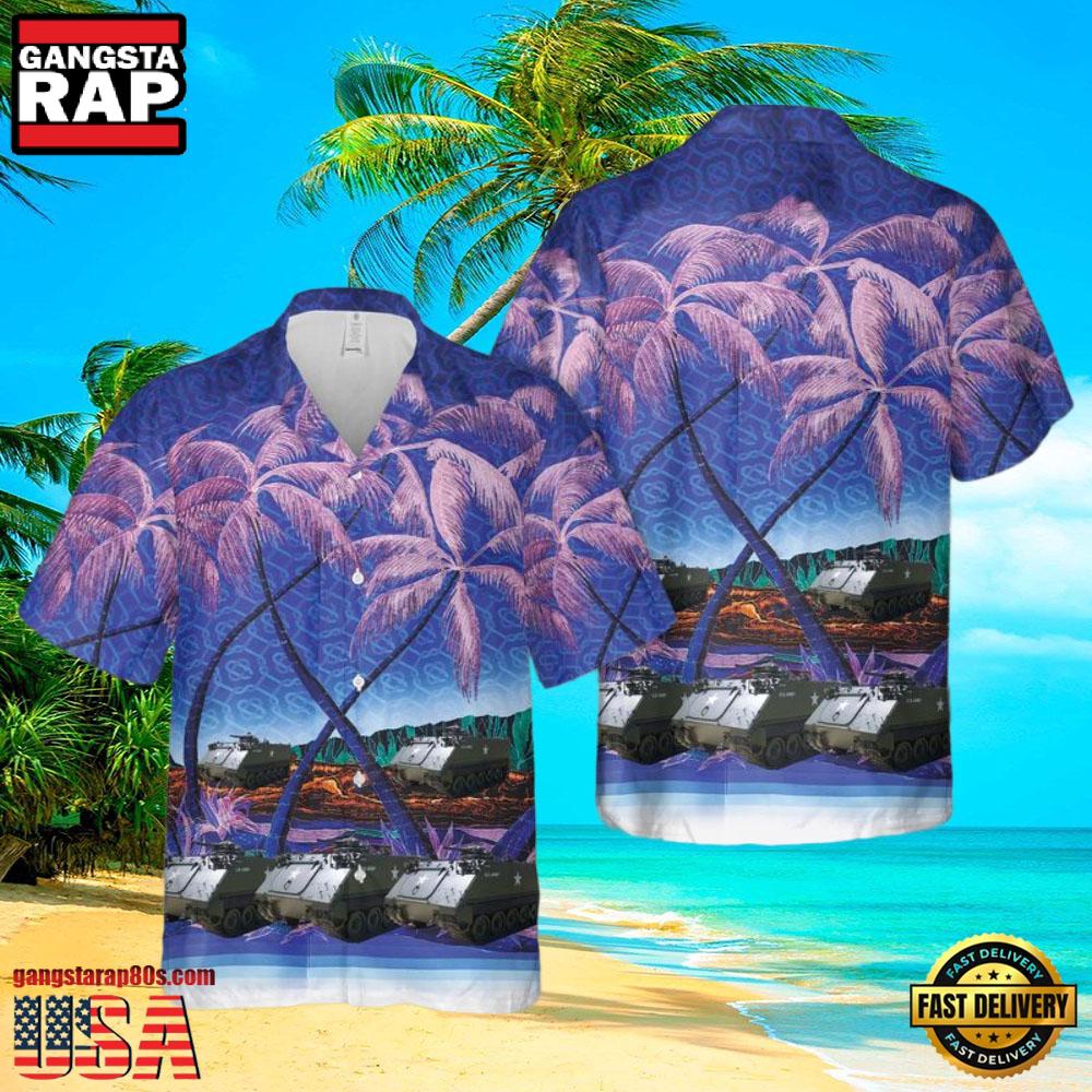 M113 Tank Us Army Veteran Hawaiian Shirt M113 Tank Us Army Veteran Hawaiian Shirt