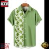 Mens St. Patrick'S Day Fun Flag Panel Print Short Sleeve Hawaiian Shirt