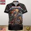 Metallica Gothenburg Sweden M72 World Tour Short Sleeve Aloha Shirt