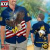 NCAA Michigan Wolverines Eagle US Flag Hawaiian Shirt 3 Michigan Wolverines Eagle US Flag Hawaiian Shirt