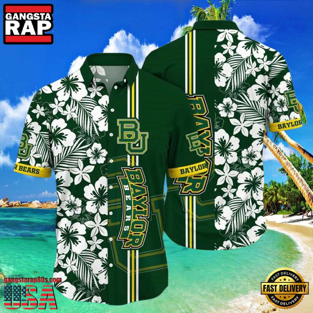 NCAA Baylor Bears Sea Breezetime New Design Hawaiian Shirt NCAA Baylor Bears Sea Breezetime New Design Hawaiian Shirt