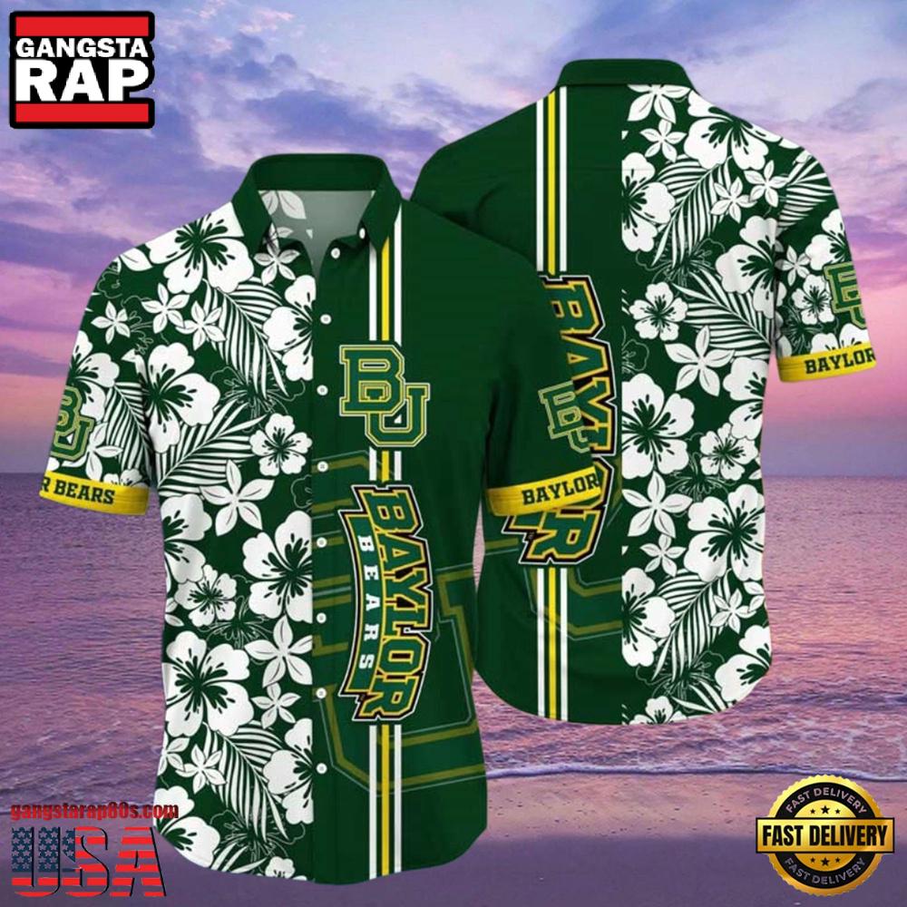 NCAA Baylor Bears Sea Breezetime New Design Hawaiian Shirt NCAA Baylor Bears Sea Breezetime New Design Hawaiian Shirt