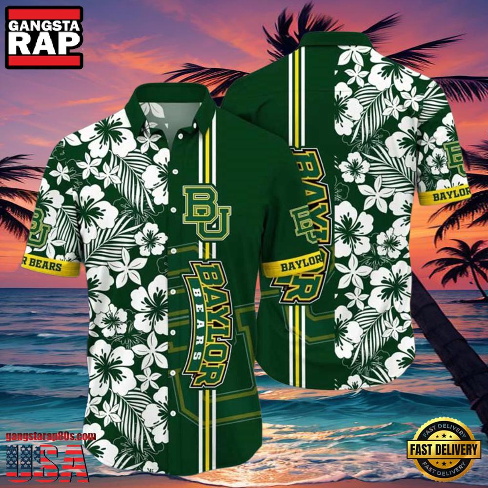 NCAA Baylor Bears Sea Breezetime New Design Hawaiian Shirt NCAA Baylor Bears Sea Breezetime New Design Hawaiian Shirt