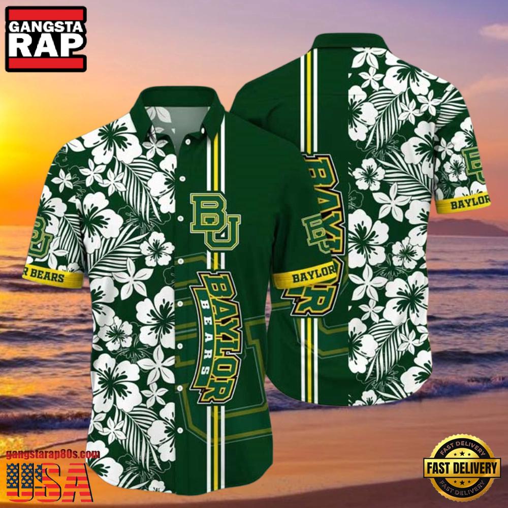 NCAA Baylor Bears Sea Breezetime New Design Hawaiian Shirt NCAA Baylor Bears Sea Breezetime New Design Hawaiian Shirt