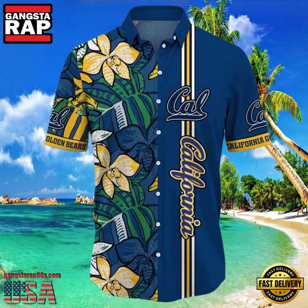 NCAA California Golden Bears New Design Hawaiian Shirt NCAA California Golden Bears New Design Hawaiian Shirt
