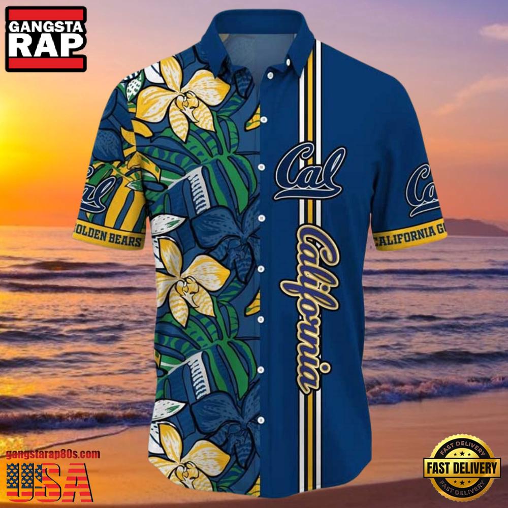 NCAA California Golden Bears New Design Hawaiian Shirt NCAA California Golden Bears New Design Hawaiian Shirt