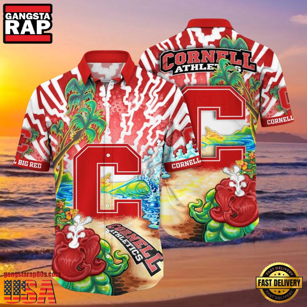 NCAA Cornell Big Red New Design Hawaiian Shirt NCAA Cornell Big Red New Design Hawaiian Shirt