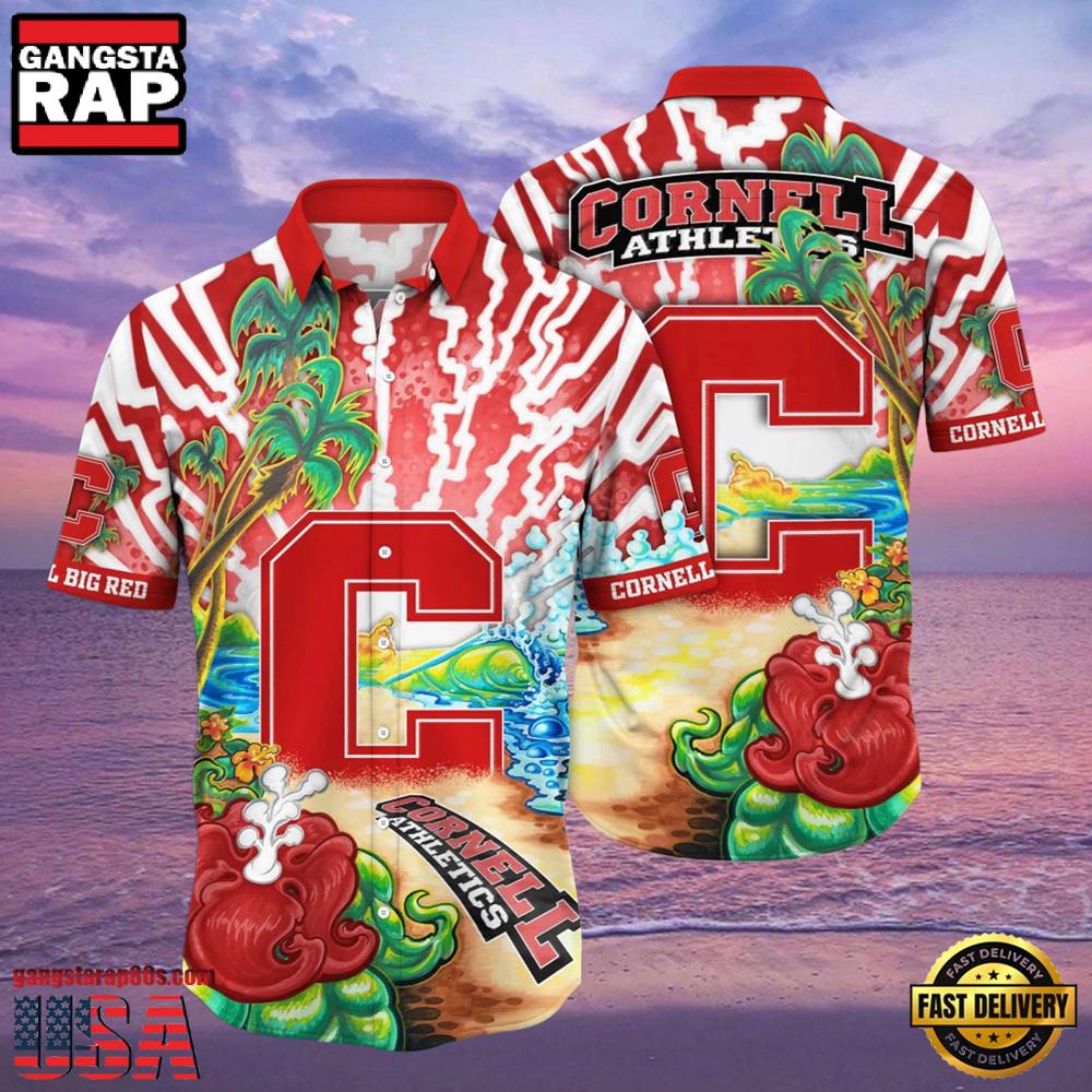 NCAA Cornell Big Red New Design Hawaiian Shirt