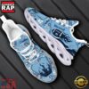 NCAA North Carolina Tar Heels New Design Max Soul Shoes, Running Sneakers 3 NCAA North Carolina Tar Heels Max Soul Shoes Gift For Fans