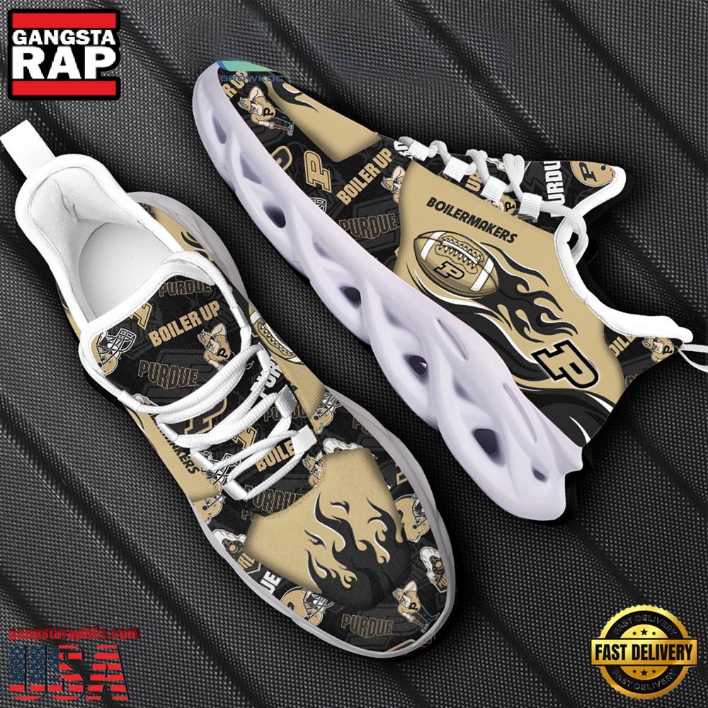 NCAA Purdue Boilermakers New Design Max Soul Shoes, Running Sneakers NCAA Purdue Boilermakers New Design Max Soul Shoes, Running Sneakers