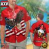Nebraska Cornhuskers Eagle US Flag Hawaiian Shirt
