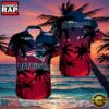 NFL New England Patriots Crimson Palm Paradise Hawaiian Shirt 9 New England Patriots Crimson Palm Paradise Hawaiian Shirt