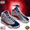 NFL New England Patriots Ver 4 Air Jordan 13 Sneaker 3 New England Patriots NFL Ver 4 Air Jordan 13 Sneaker - Gift For Fans