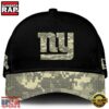 New York Giants 2024 Salute to Service Club Black Camo Cap Gift For Veteran