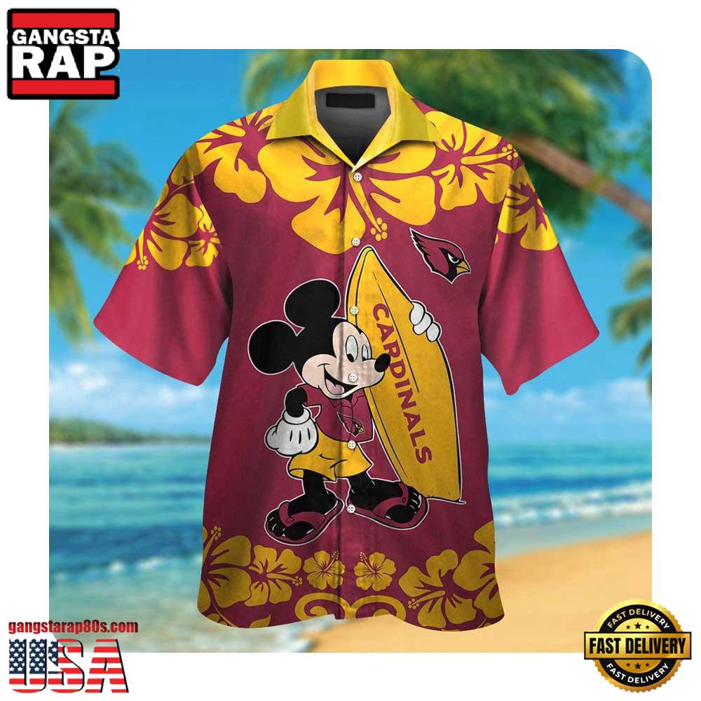 NFL Arizona Cardinals x Mickey Mouse Hawaii Shirt Summer Shirt For Men Women NFL Arizona Cardinals x Mickey Mouse Hawaii Shirt Summer Shirt For Men Women