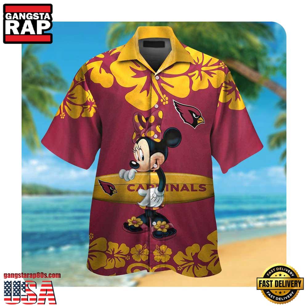 NFL Arizona Cardinals x Minnie Mouse Hawaii Shirt Summer Shirt For Men Women NFL Arizona Cardinals x Minnie Mouse Hawaii Shirt Summer Shirt For Men Women