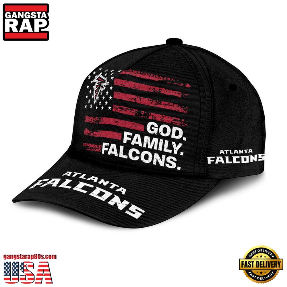 NFL Super Bowl Atlanta Falcons American Flag Classic Cap NFL Super Bowl Atlanta Falcons American Flag Classic Cap