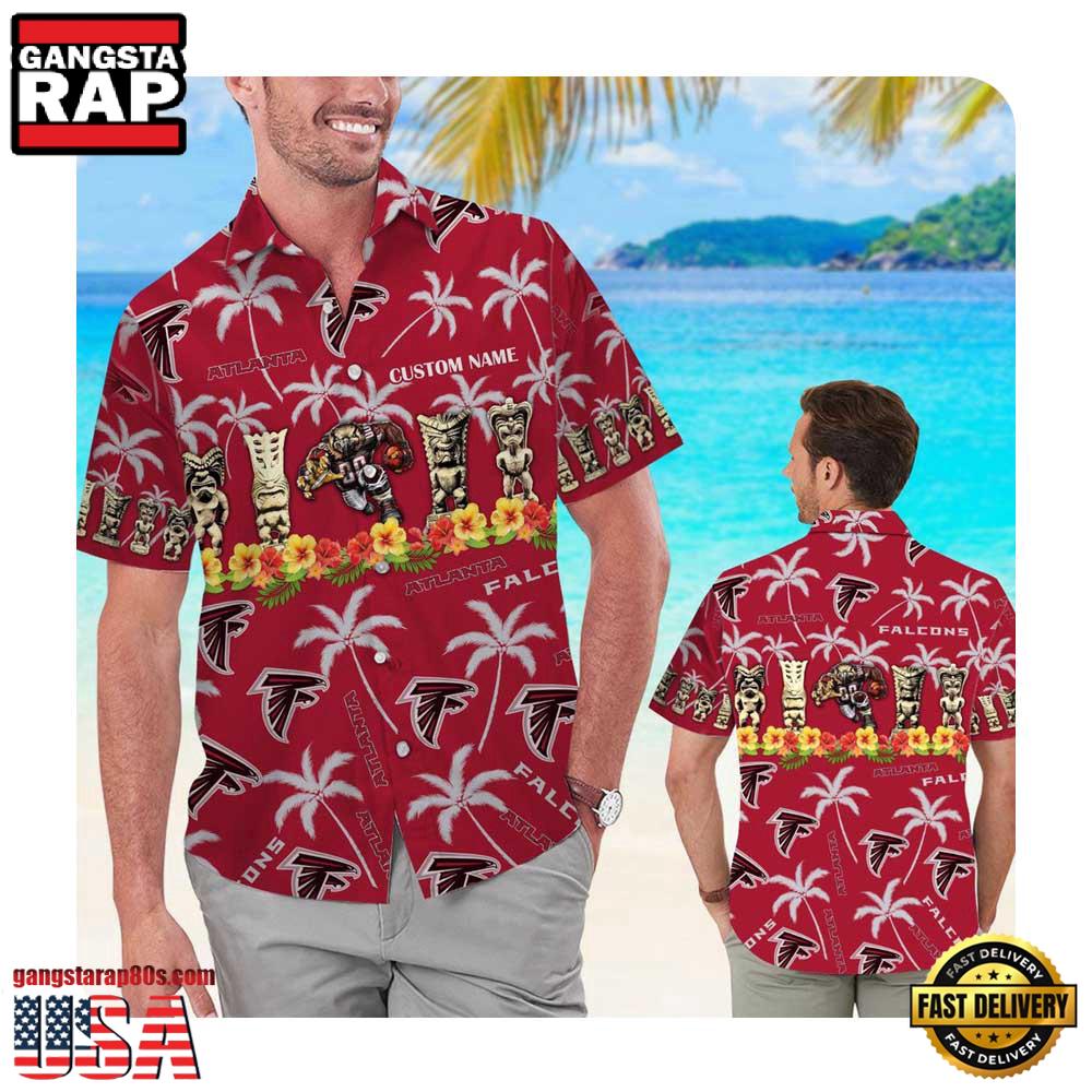 NFL Atlanta Falcons Custom Name Hawaii Shirt Summer Shirt For Men Women NFL Atlanta Falcons Custom Name Hawaii Shirt Summer Shirt For Men Women