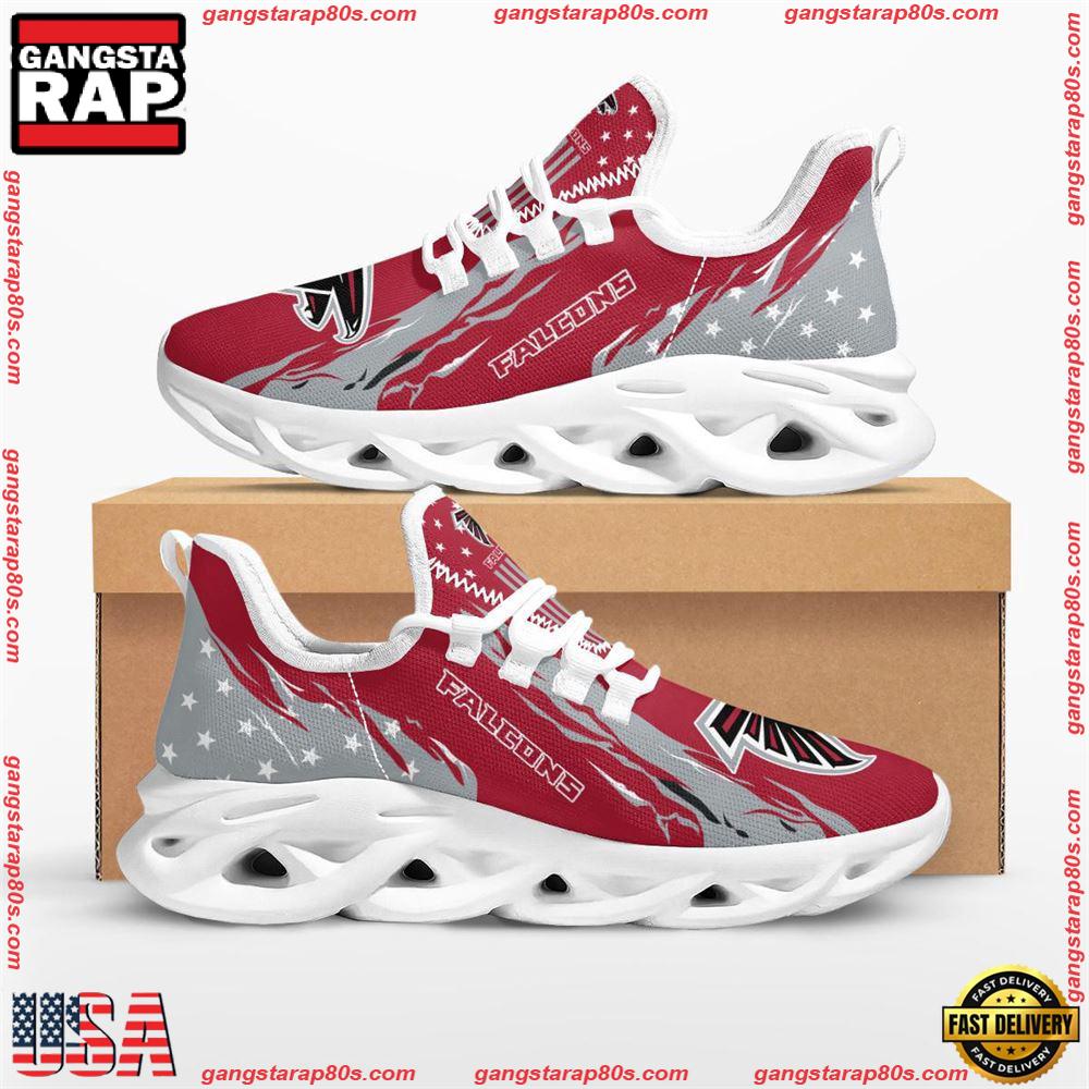 NFL Atlanta Falcons Stars and Stripes Max Soul Shoes Running Sneakers Running Sneakers NFL Atlanta Falcons Stars and Stripes Max Soul Shoes Running Sneakers Running Sneakers