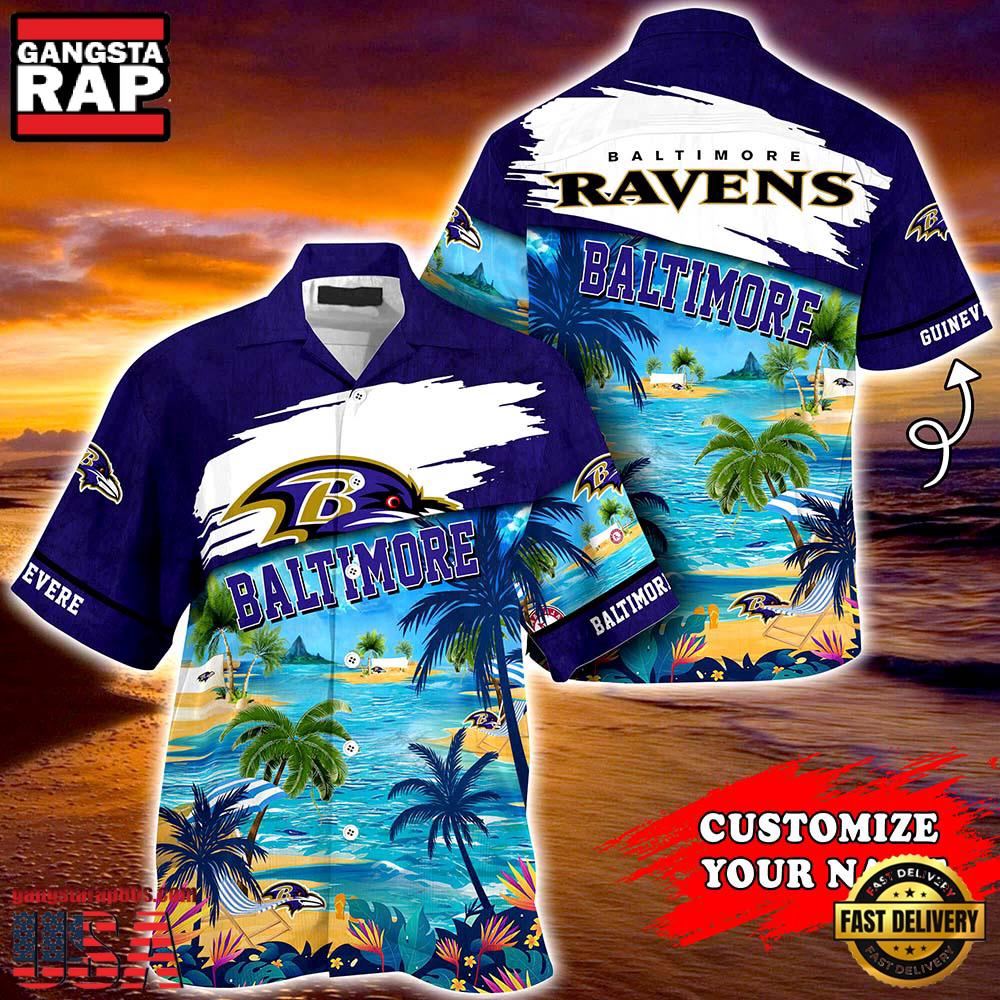 NFL Baltimore Ravens Summer Hawaii Shirt For Men Women NFL Baltimore Ravens Summer Hawaii Shirt For Men Women